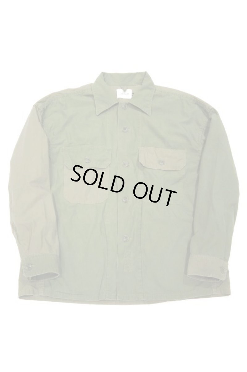 画像1: CAL O LINE　UTILITY FATIGUE SHIRT（OLIVE DRAB） (1)