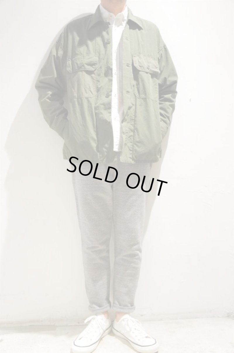 画像7: CAL O LINE　UTILITY FATIGUE SHIRT（OLIVE DRAB） (7)