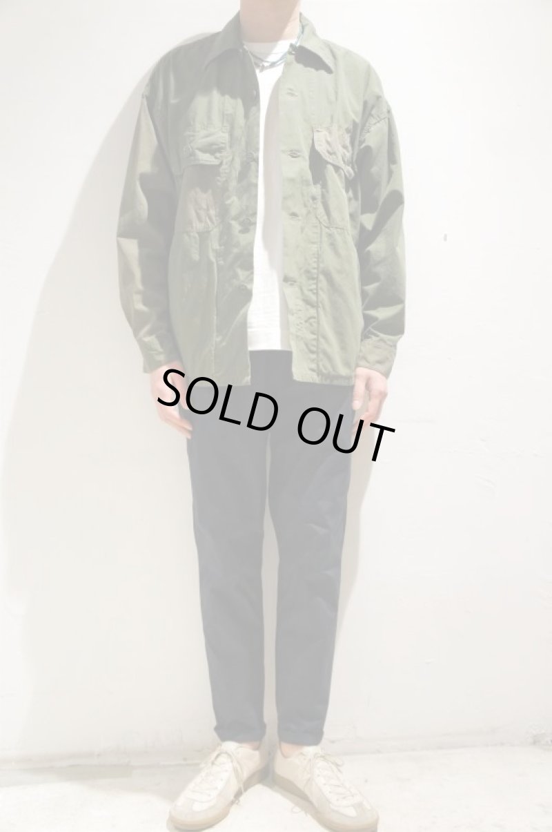 画像6: CAL O LINE　UTILITY FATIGUE SHIRT（OLIVE DRAB） (6)