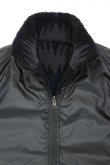 画像9: CAL O LINE　REVERSIBLE JACQUARD PILE VEST（Black） (9)