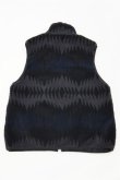画像5: CAL O LINE　REVERSIBLE JACQUARD PILE VEST（Black） (5)