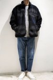 画像1: CAL O LINE　REVERSIBLE JACQUARD PILE CARDIGAN（Black） (1)