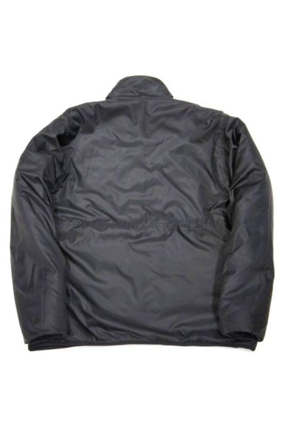 画像1: CAL O LINE　REVERSIBLE JACQUARD PILE CARDIGAN（Black）