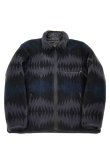 画像4: CAL O LINE　REVERSIBLE JACQUARD PILE CARDIGAN（Black） (4)