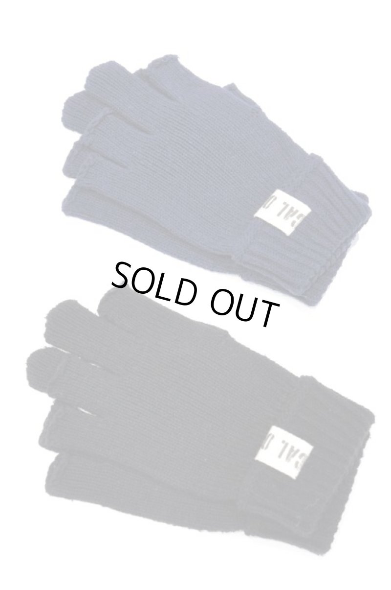 画像1: CAL O LINE　FINGERLESS GLOVES（Navy,Black） (1)