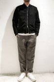 画像2: ORDINARY FITS　EASY PANTS wool(GRAY BEIGE) (2)
