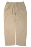 画像1: STILL BY HAND　COTTON EASY PANTS(BEIGE) (1)