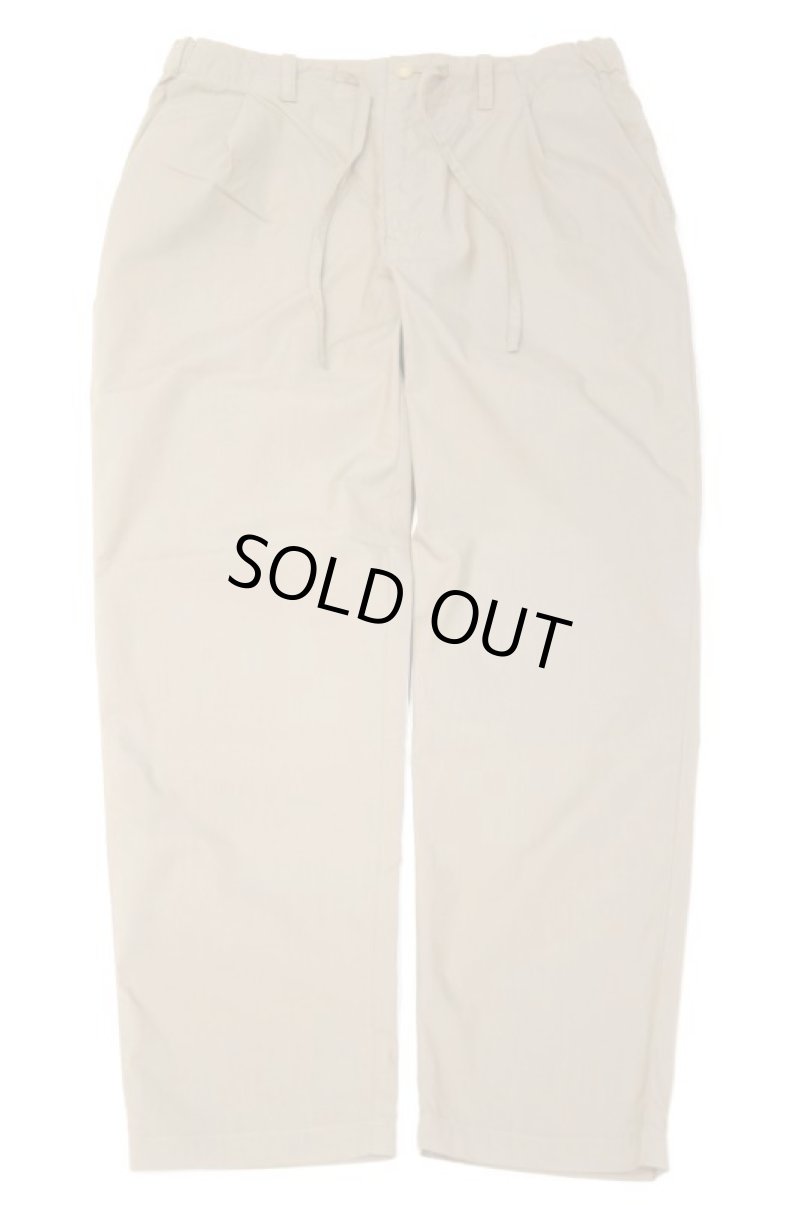 画像1: STILL BY HAND　COTTON EASY PANTS(BEIGE) (1)