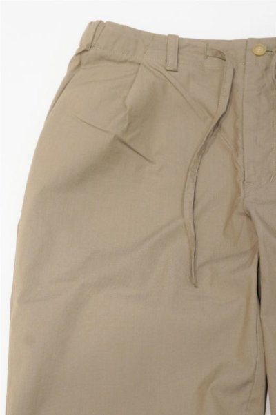 画像2: STILL BY HAND　COTTON EASY PANTS(BEIGE)