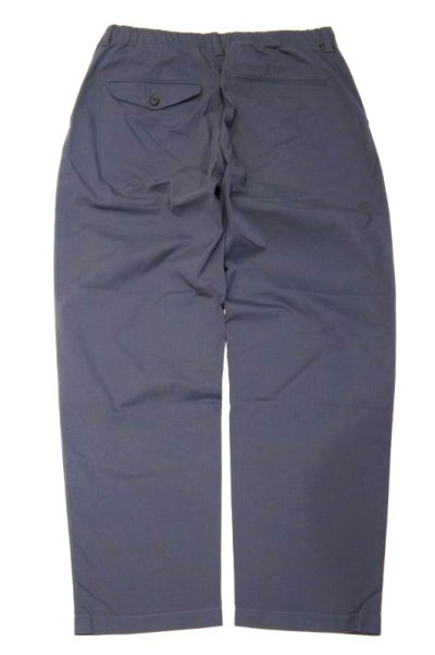 画像1: STILL BY HAND　COTTON EASY PANTS(CHARCOAL)
