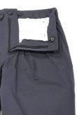 画像7: STILL BY HAND　COTTON EASY PANTS(CHARCOAL) (7)