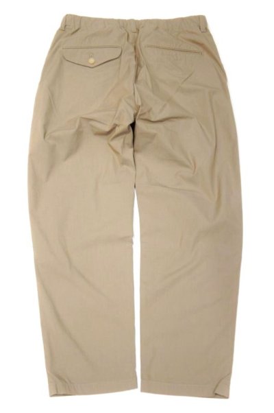 画像1: STILL BY HAND　COTTON EASY PANTS(BEIGE)