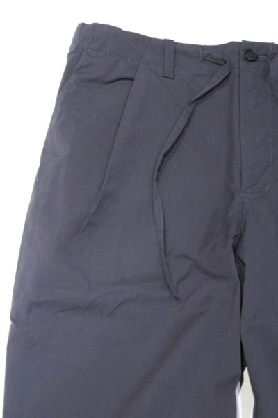 画像2: STILL BY HAND　COTTON EASY PANTS(CHARCOAL)