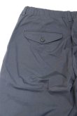 画像6: STILL BY HAND　COTTON EASY PANTS(CHARCOAL) (6)
