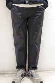 画像1: STILL BY HAND　COTTON EASY PANTS(CHARCOAL) (1)