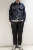 画像6: STILL BY HAND　LINEN / WOOL EASY PANTS(CHARCOAL) (6)