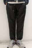 画像7: STILL BY HAND　LINEN / WOOL EASY PANTS(CHARCOAL) (7)