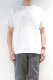 画像1: CAL O LINE　"CROSSWORD" T-SHIRT（White） (1)