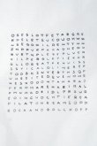 画像5: CAL O LINE　"CROSSWORD" T-SHIRT（White） (5)