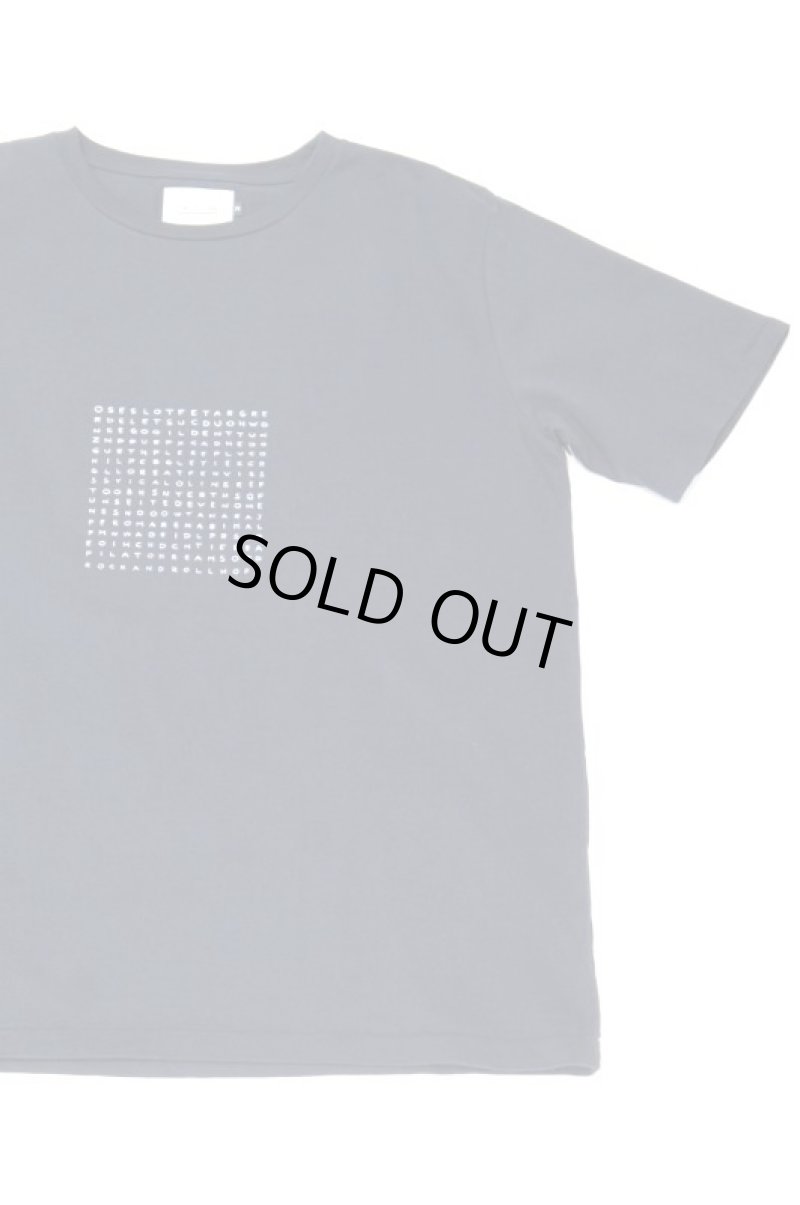 画像1: CAL O LINE　"CROSSWORD" T-SHIRT（Black） (1)