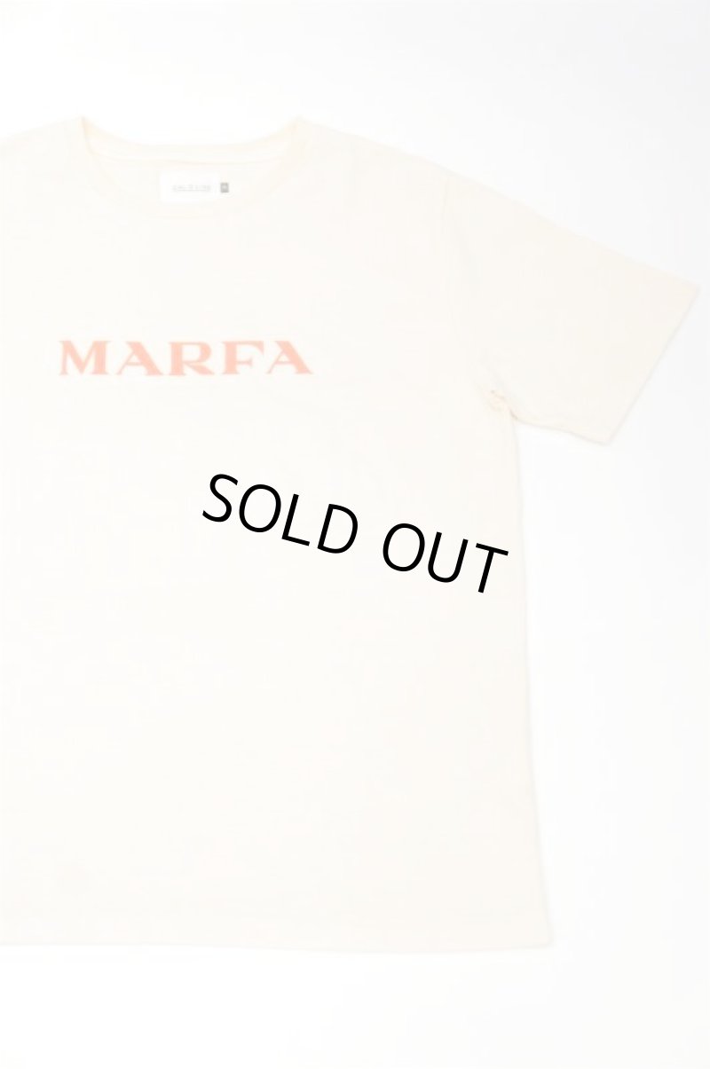 画像1: CAL O LINE　"MARFA" MAP T-SHIRT（Natural） (1)
