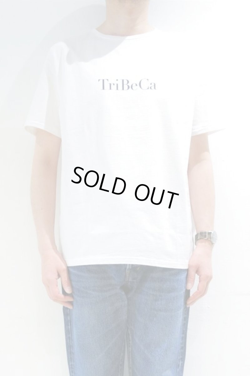 画像1: CAL O LINE　"TRIBECA" MAP T-SHIRT（White） (1)