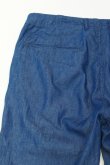 画像3: STILL BY HAND　EASY TAPERED DENIM PANTS(BLUE) (3)