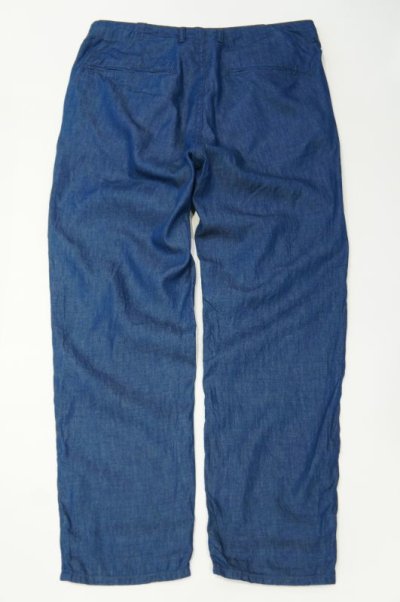 画像1: STILL BY HAND　EASY TAPERED DENIM PANTS(BLUE)