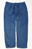 画像1: STILL BY HAND　EASY TAPERED DENIM PANTS(BLUE) (1)