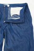 画像4: STILL BY HAND　EASY TAPERED DENIM PANTS(BLUE) (4)