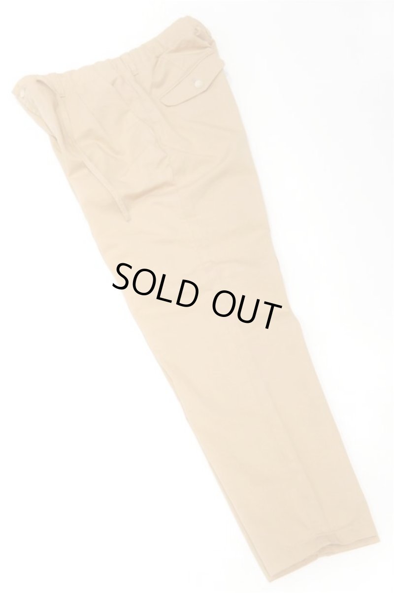 画像4: STILL BY HAND COTTON / LINEN  EASY PANTS(BEIGE) (4)