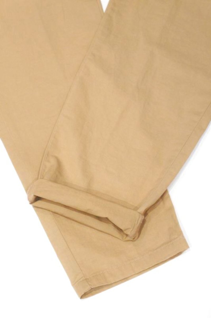 画像3: STILL BY HAND COTTON / LINEN  EASY PANTS(BEIGE)