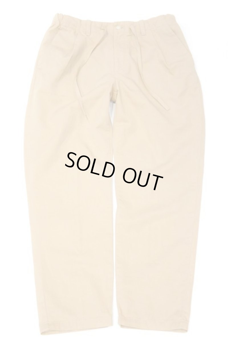 画像5: STILL BY HAND COTTON / LINEN  EASY PANTS(BEIGE) (5)