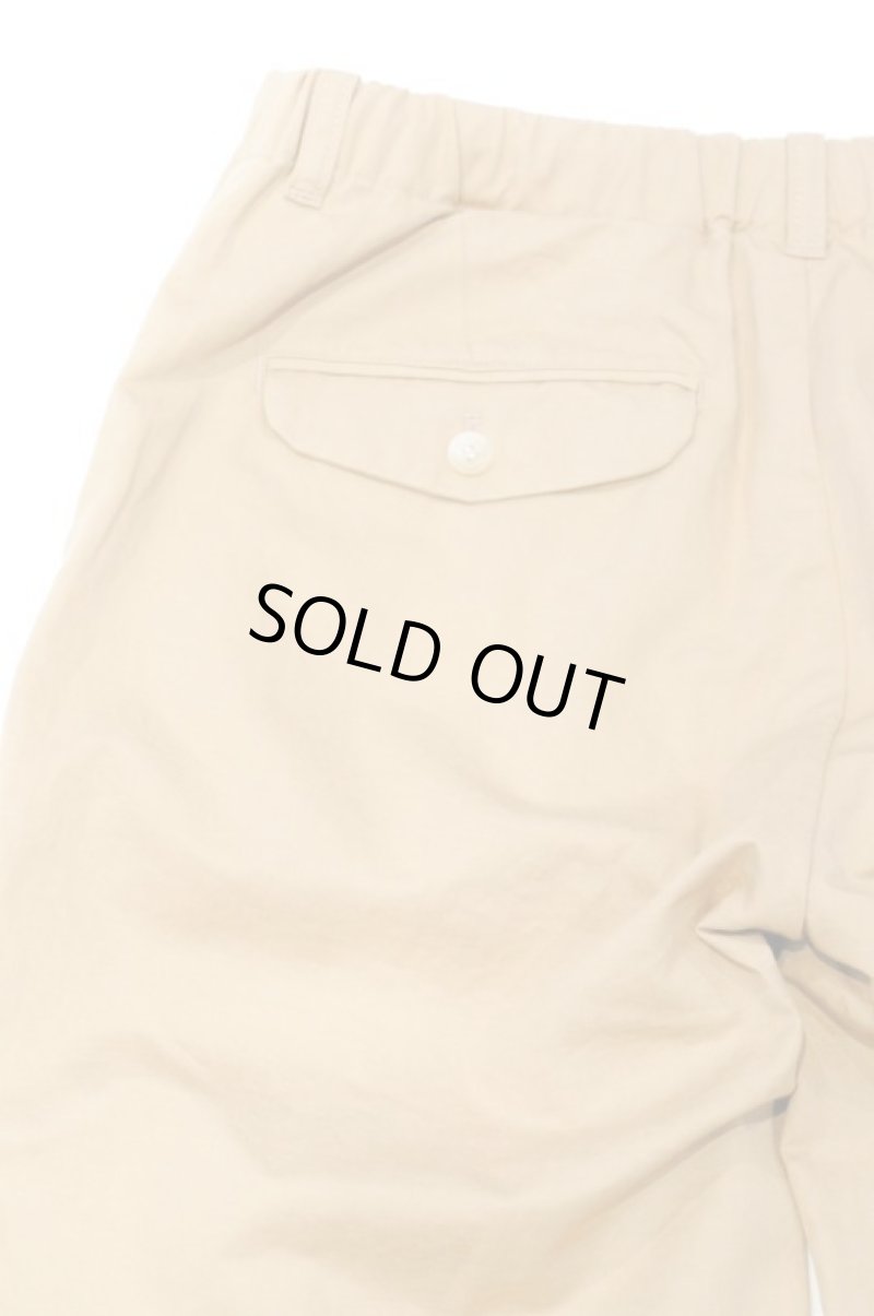 画像6: STILL BY HAND COTTON / LINEN  EASY PANTS(BEIGE) (6)