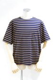 画像5: STILL BY HAND　BORDER POCKET T-SHIRT(BEIGE×NAVY) (5)