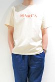 画像4: CAL O LINE　"MARFA" MAP T-SHIRT（Natural） (4)