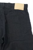 画像3: ORDINARY FITS　LINEN 5POCKET ANKLE (BLACK) (3)