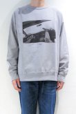 画像7: CAL O LINE　"CHARLES PETERSON" SWEAT（Gray） (7)