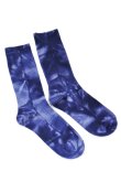 画像4: CAL O LINE　TIE DYE SOCKS（Olive Drab,Blue,Black） (4)