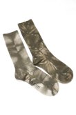 画像2: CAL O LINE　TIE DYE SOCKS（Olive Drab,Blue,Black） (2)