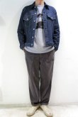 画像6: STILL BY HAND　CORDUROY BAKER PANTS(SMOKE GREY) (6)