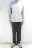 画像7: STILL BY HAND　CORDUROY BAKER PANTS(SMOKE GREY) (7)