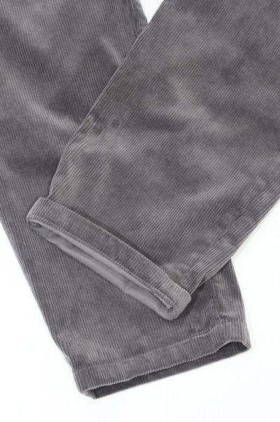 画像3: STILL BY HAND　CORDUROY BAKER PANTS(SMOKE GREY)