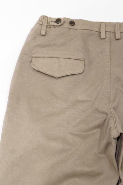 画像2: ORDINARY FITS　TUCK TROUSERS(BEIGE)