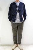 画像2: ORDINARY FITS　TUCK TROUSERS(GRAY) (2)