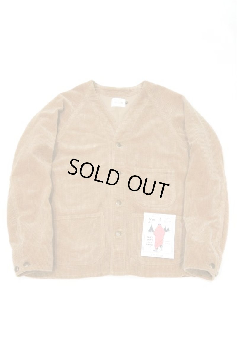 画像1: CAL O LINE　CORDUROY ENGINEERS JACKET（Beige） (1)