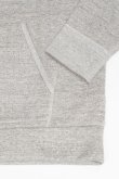 画像6: STILL BY HAND　ZIP UP SWEAT PARKA(HEATHER GREY) (6)