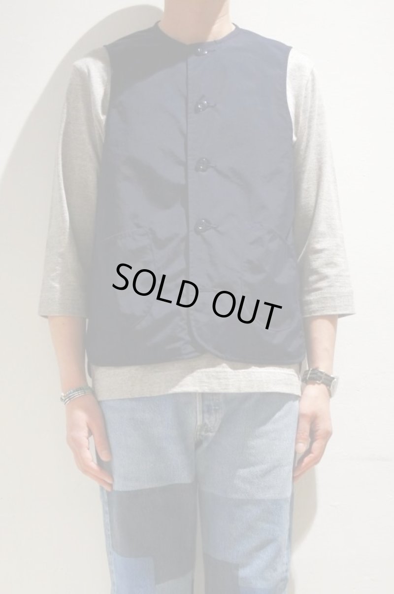 画像3: ARAN　NYLON VEST(NAVY) (3)