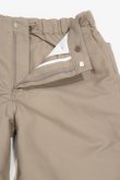 画像6: STILL BY HAND　COTTON DOUBLE CLOTH PANTS(GREIGE) (6)