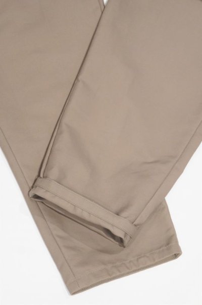 画像3: STILL BY HAND　COTTON DOUBLE CLOTH PANTS(GREIGE)